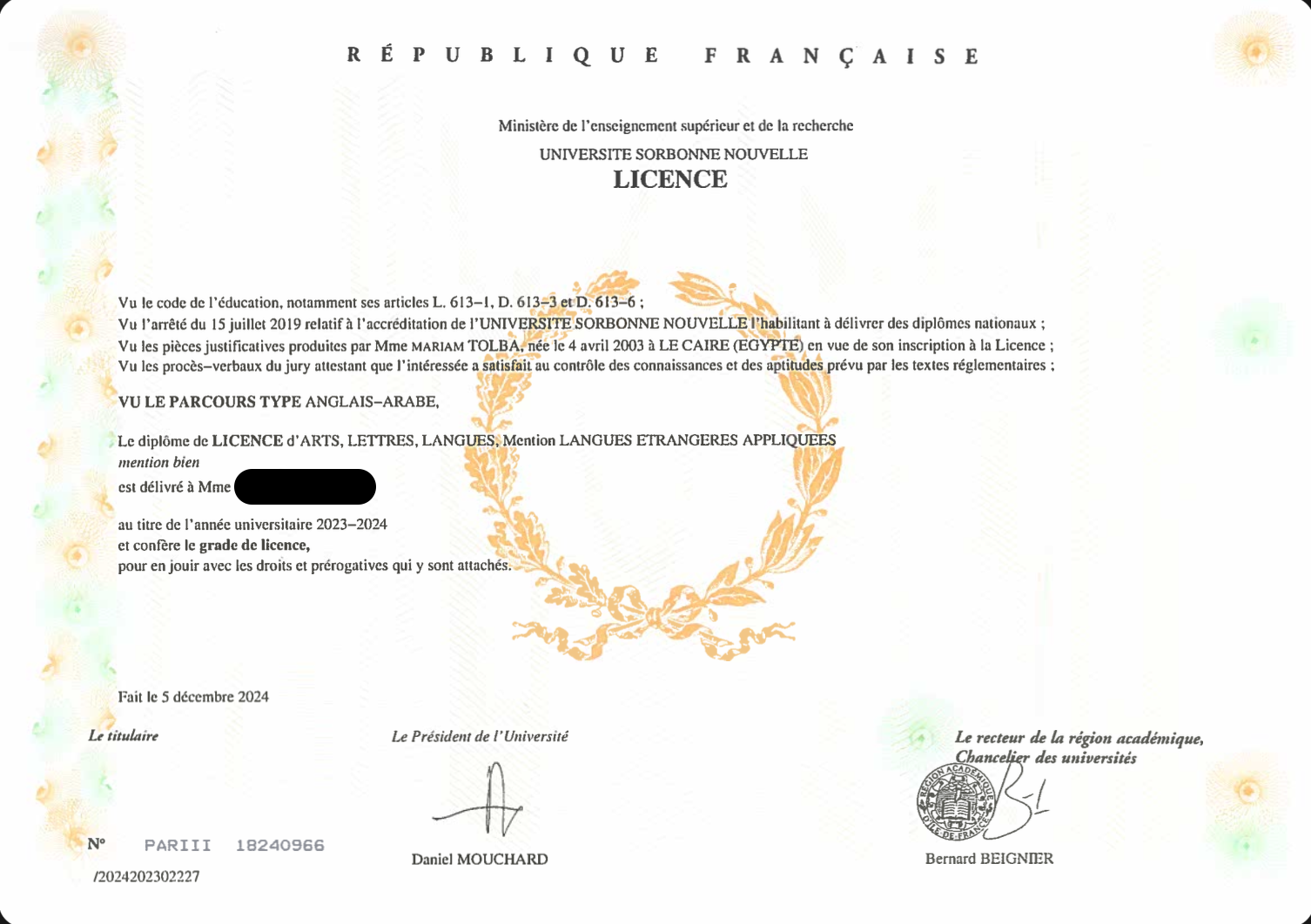 Licence en Langues Étrangères Appliquées (LEA)